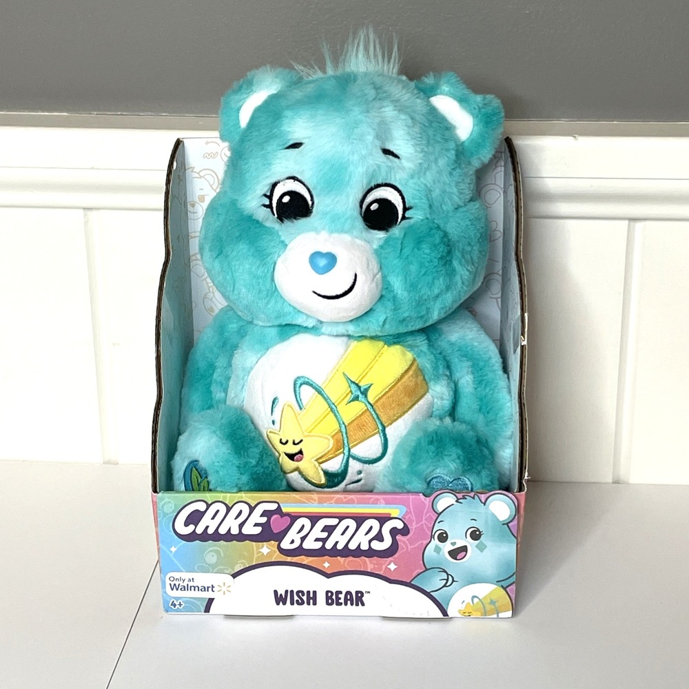 Care Bears Wish Bear Walmart Exclusive Plush 2024 NEW NIB